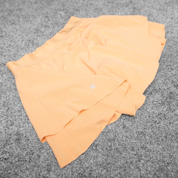 LuluLemon Tennis Skirt / Skort, Sz Small 6 Peach built in shorts - Picture 9 of 9